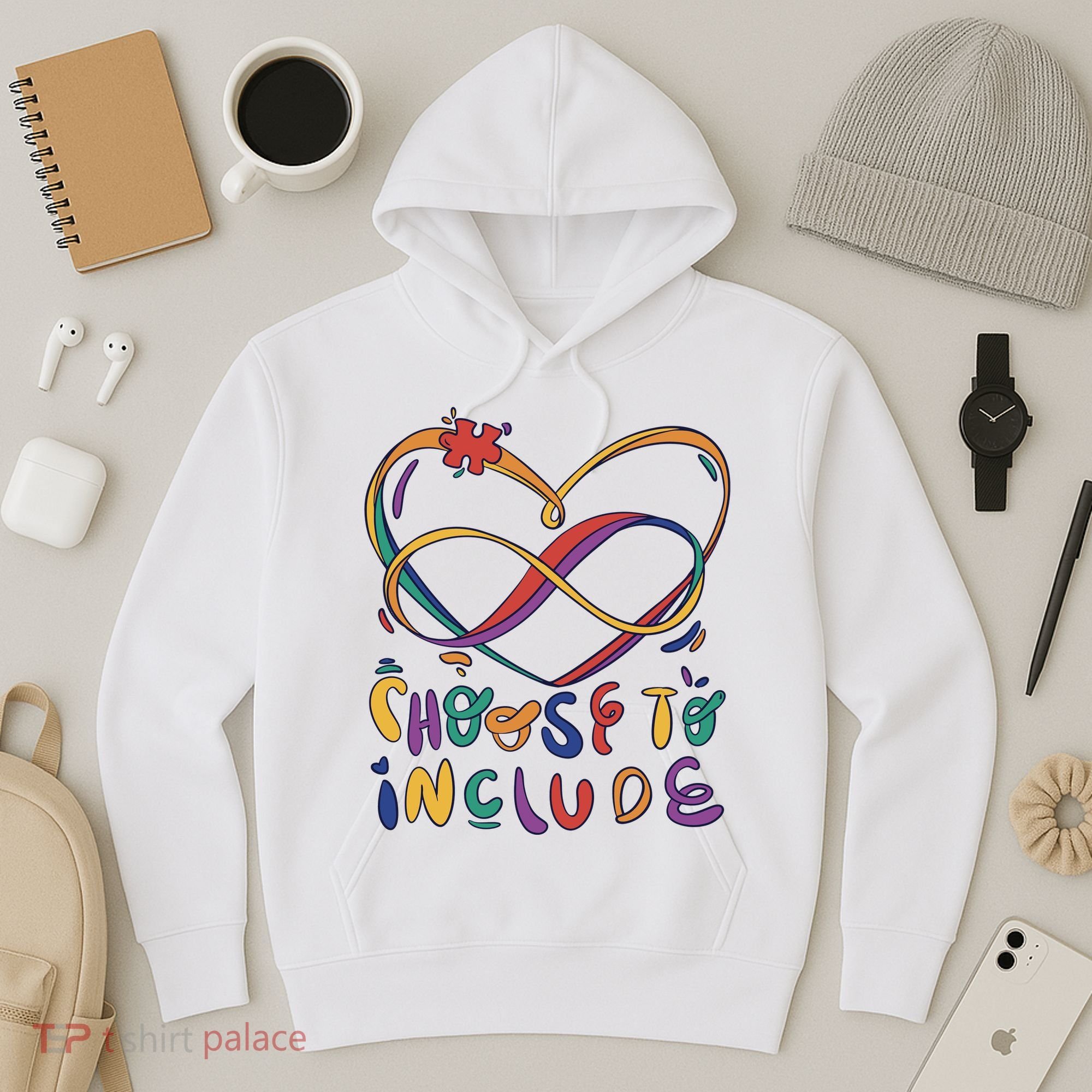 Choose To Include Autism Awareness Hoodie
