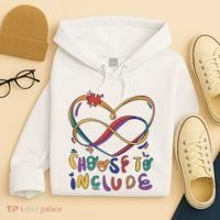 Choose To Include Autism Awareness Hoodie thumb 4