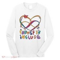 Choose To Include Autism Awareness Long Sleeve Shirt thumb 0