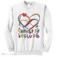 Choose To Include Autism Awareness Sweatshirt thumb 0