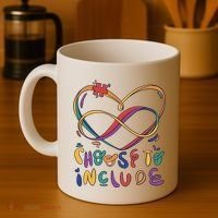 Choose To Include Autism Awareness Coffee Mug thumb 4