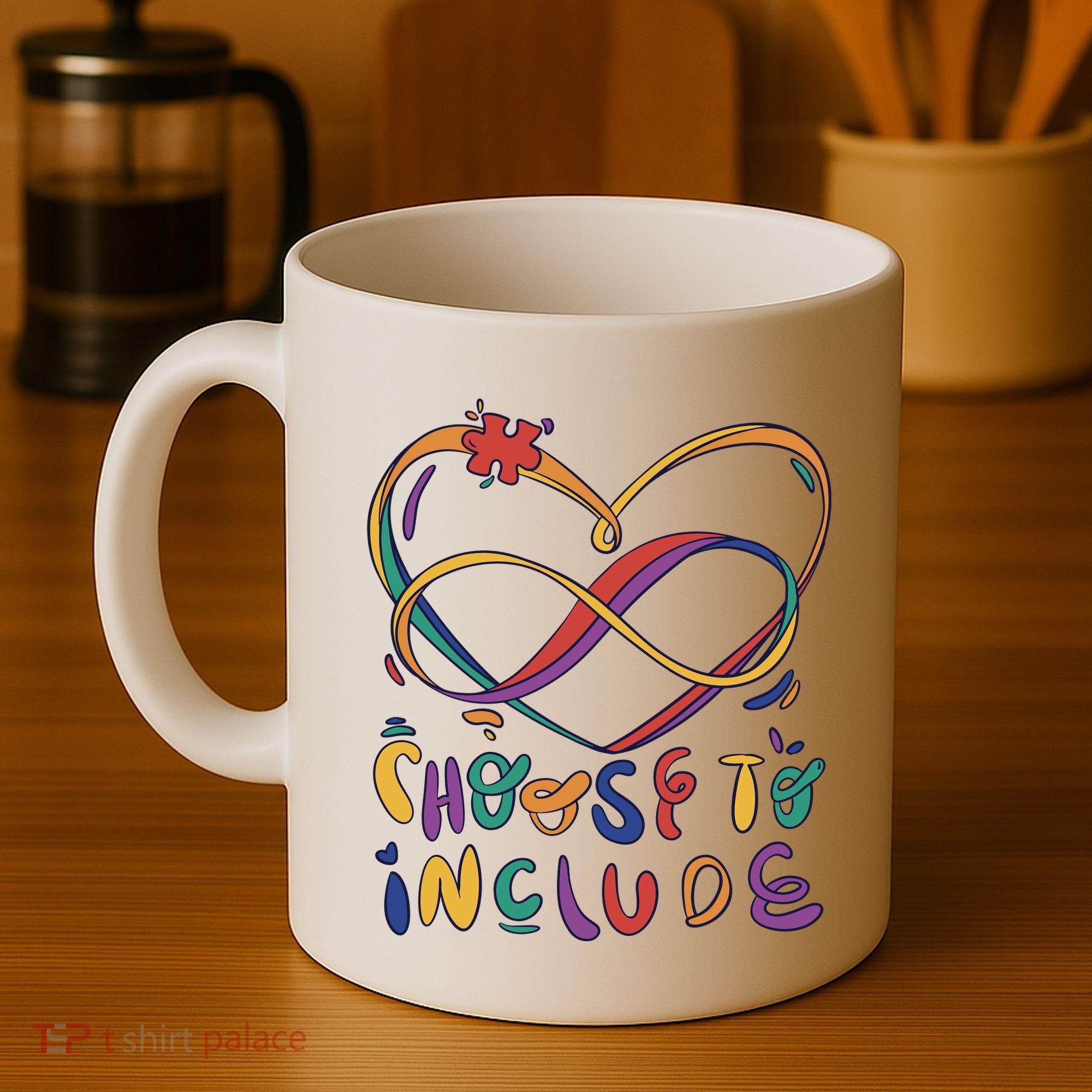 Choose To Include Autism Awareness Coffee Mug