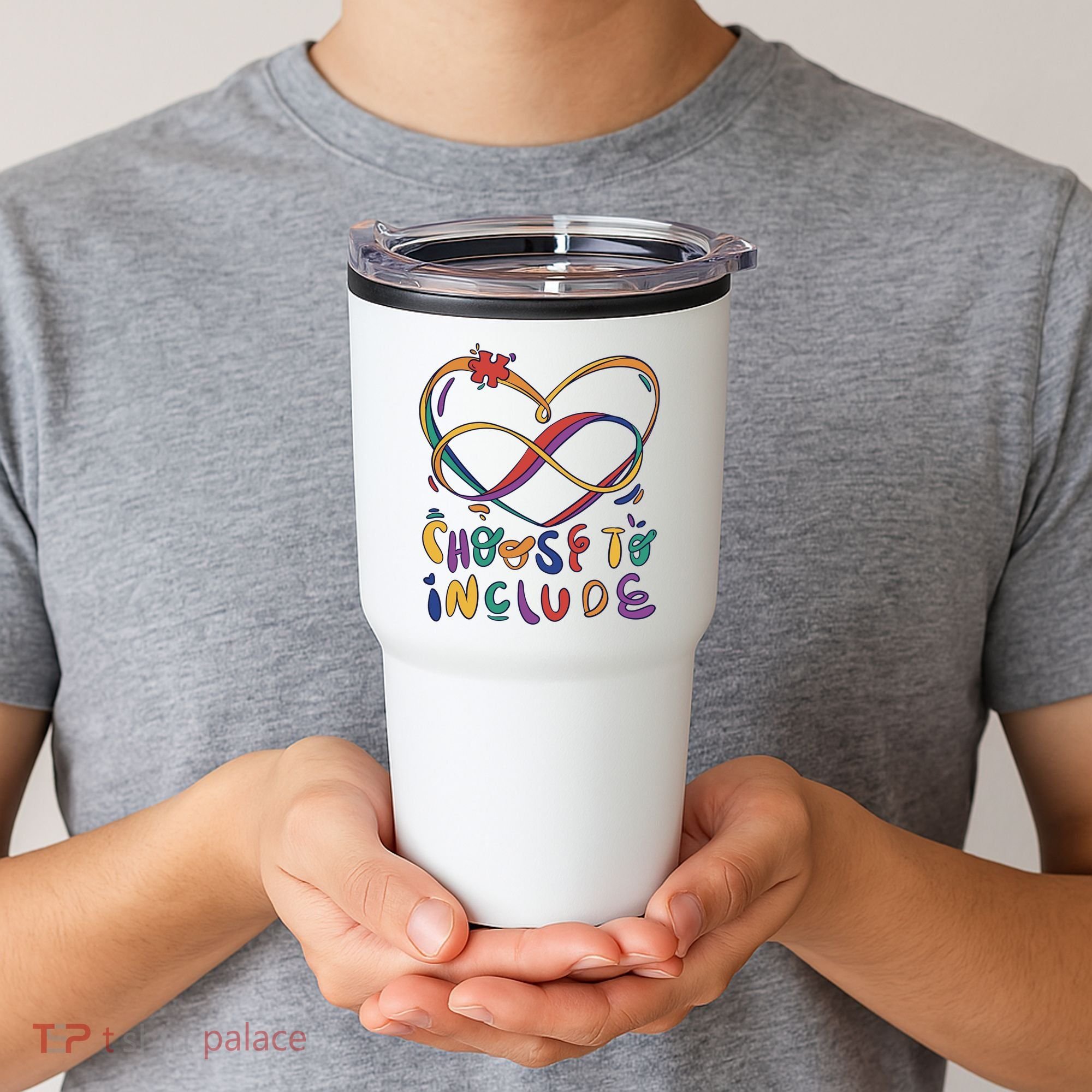 Choose To Include Autism Awareness Tumbler