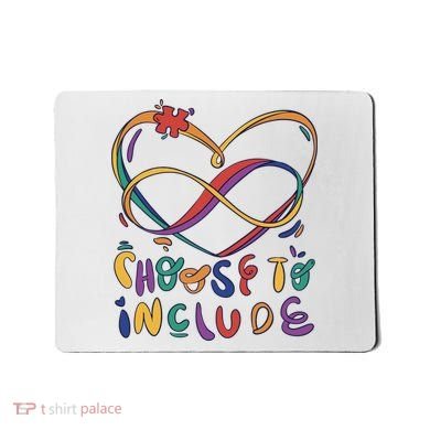 Choose To Include Autism Awareness Mousepad