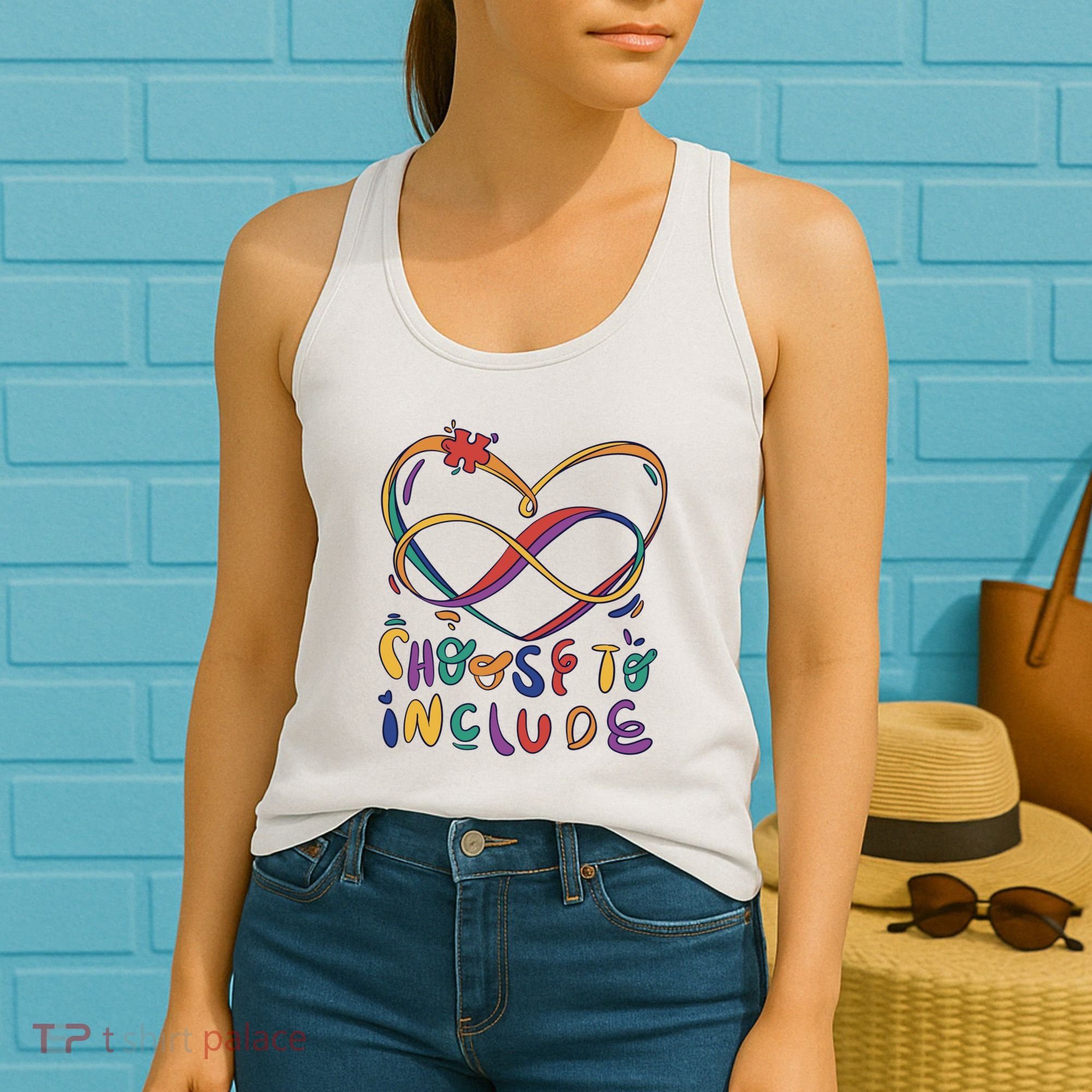 Choose To Include Autism Awareness Women's Tank Top