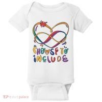 Choose To Include Autism Awareness Baby Bodysuit thumb 0