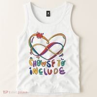 Choose To Include Autism Awareness Tank Top thumb 2