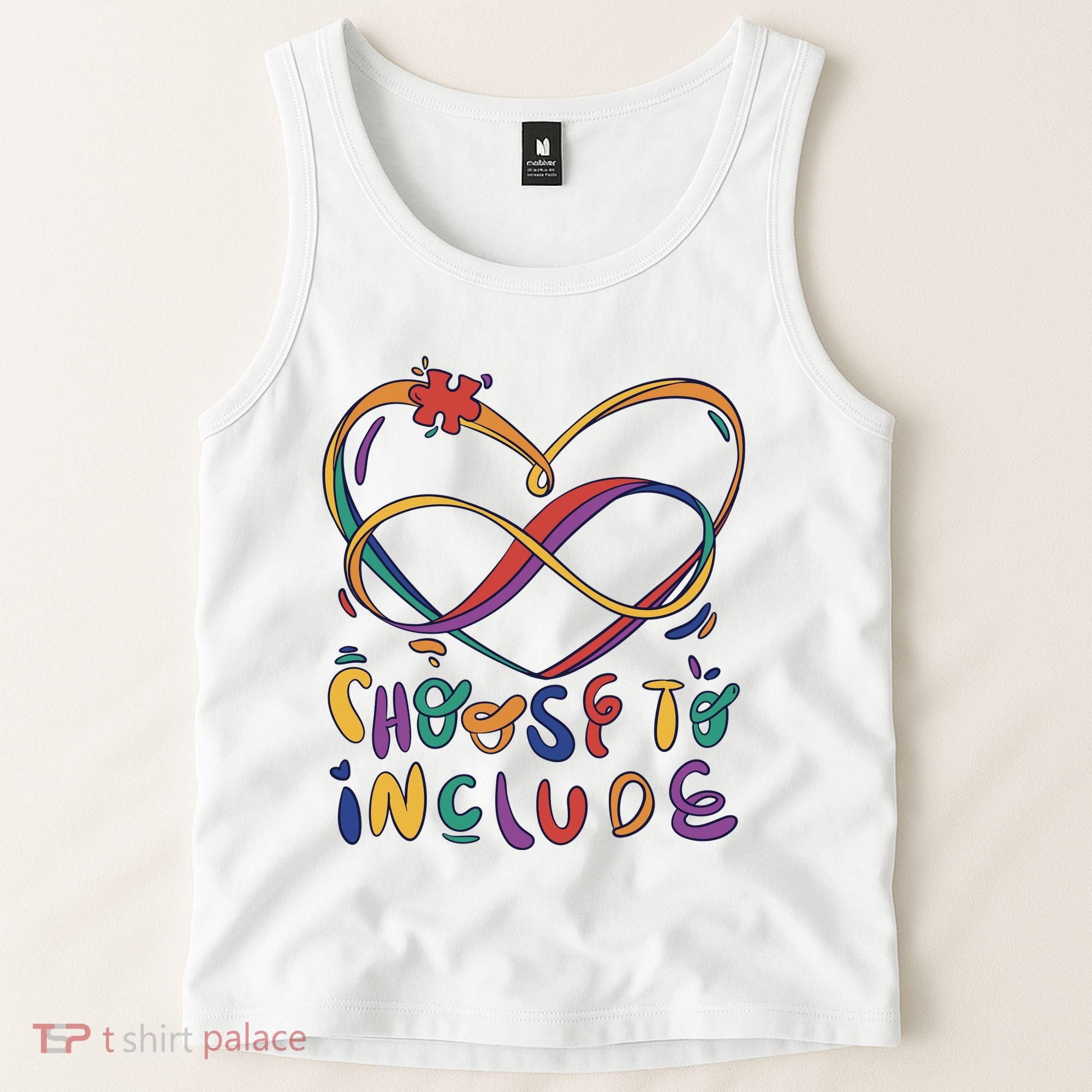 Choose To Include Autism Awareness Tank Top