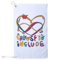 Choose To Include Autism Awareness Golf Towel thumb 0