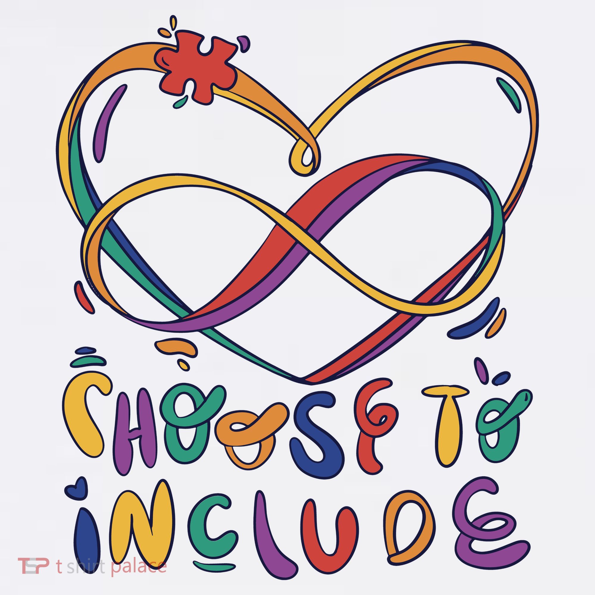 Choose To Include Autism Awareness Golf Towel
