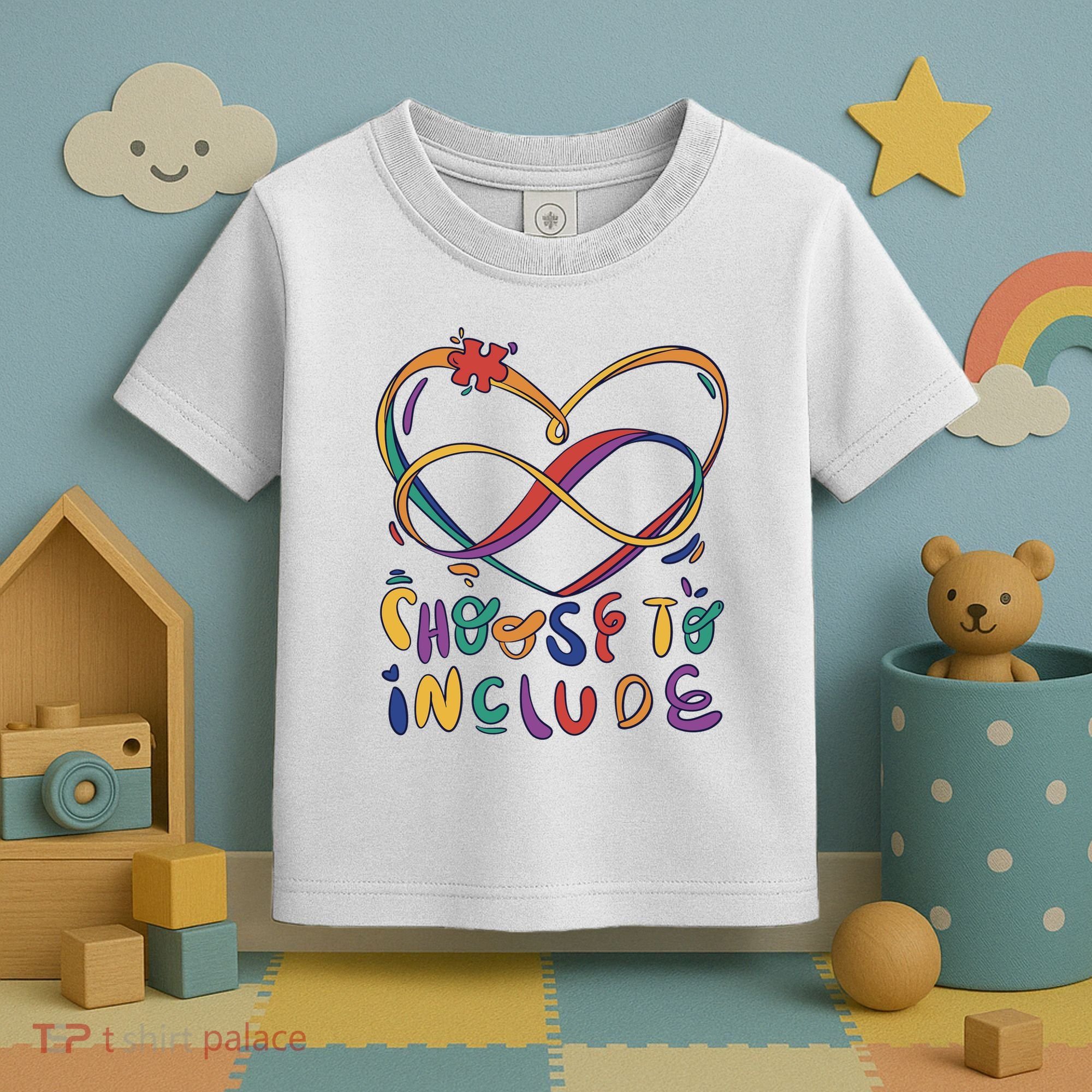 Choose To Include Autism Awareness Toddler T-Shirt
