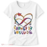 Choose To Include Autism Awareness Women's T-Shirt thumb 0
