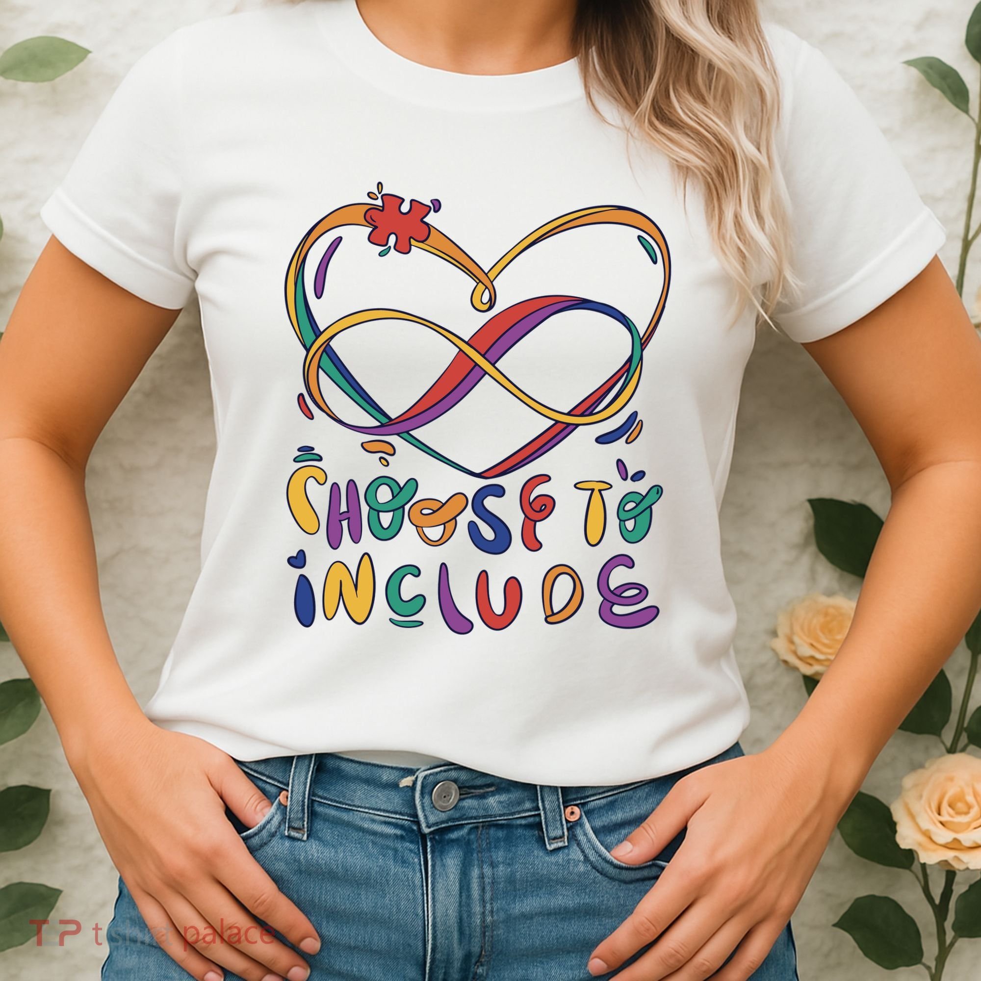 Choose To Include Autism Awareness Women's T-Shirt