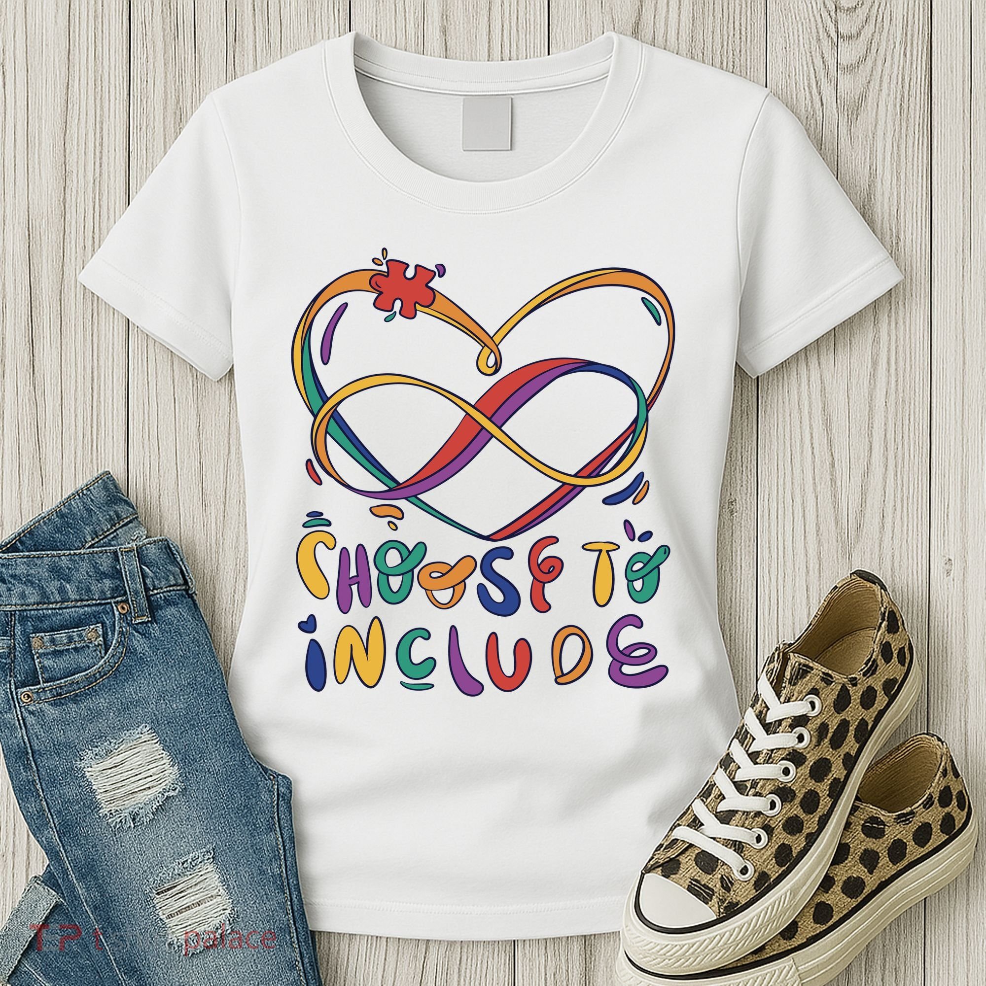 Choose To Include Autism Awareness Women's T-Shirt