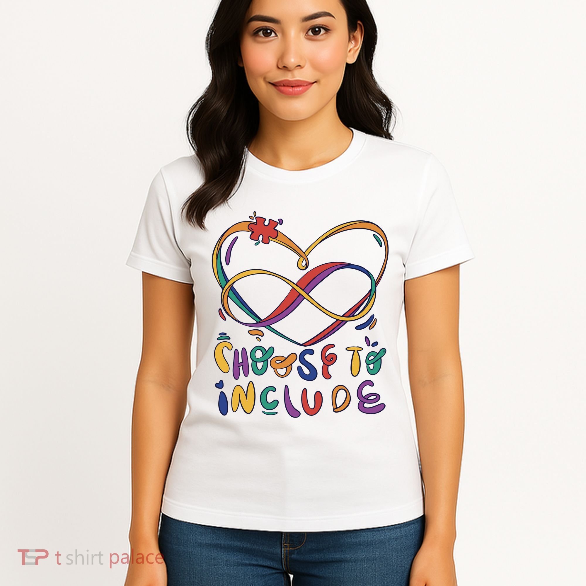 Choose To Include Autism Awareness Women's T-Shirt