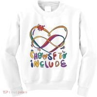 Choose To Include Autism Awareness Kids Sweatshirt thumb 0