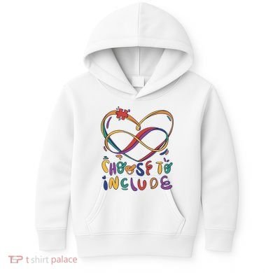 Choose To Include Autism Awareness Kids Hoodie