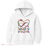 Choose To Include Autism Awareness Kids Hoodie thumb 0