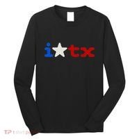 Cute Texas  I love Texas Real Proud Texan Long Sleeve Shirt thumb 0