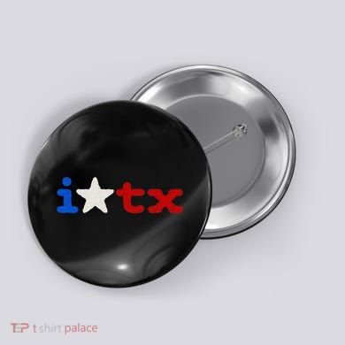 Cute Texas  I love Texas Real Proud Texan Button