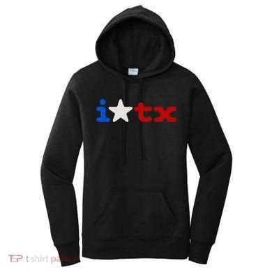 Cute Texas  I love Texas Real Proud Texan Women's Hoodie