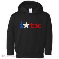Cute Texas  I love Texas Real Proud Texan Toddler Hoodie thumb 0