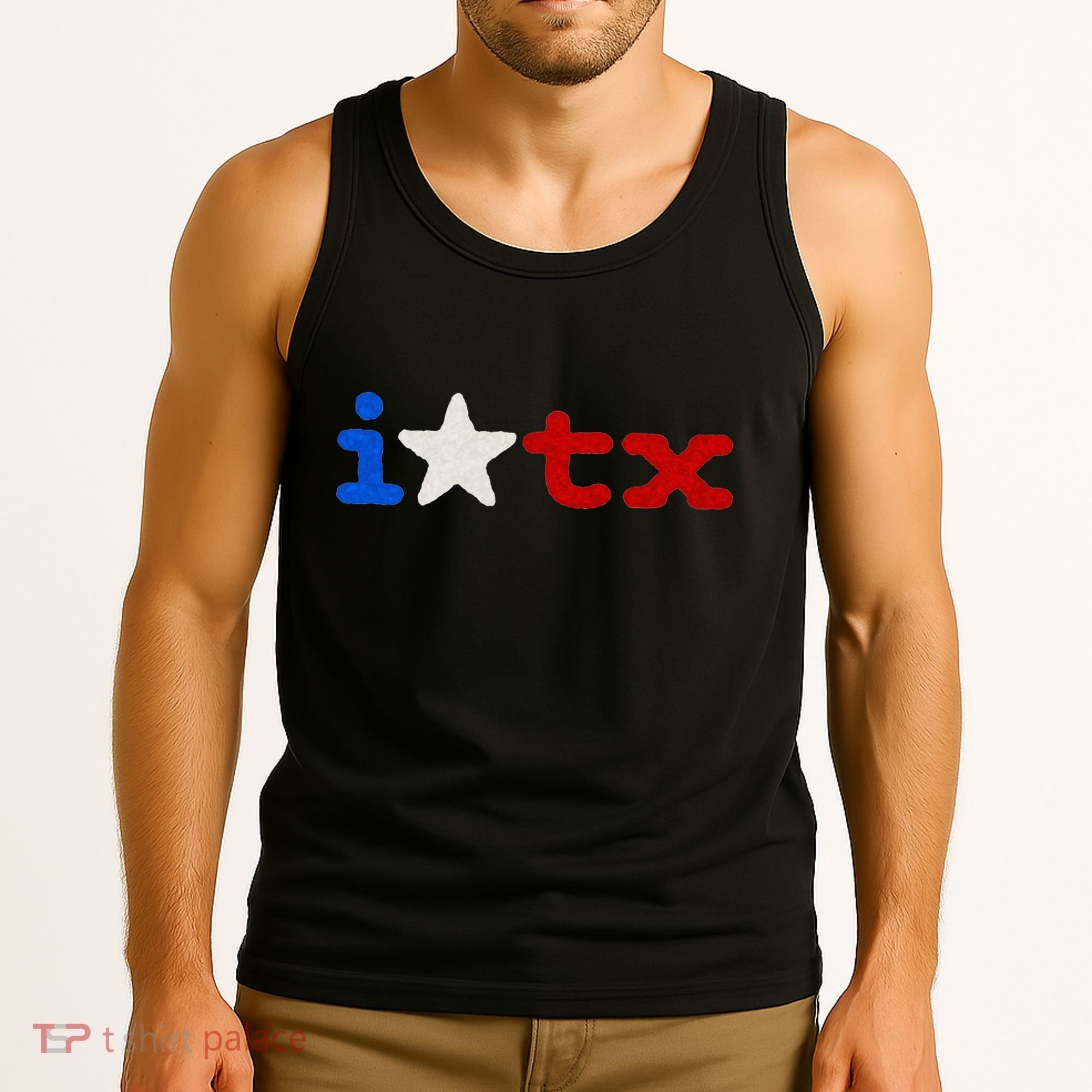 Cute Texas  I love Texas Real Proud Texan Tank Top