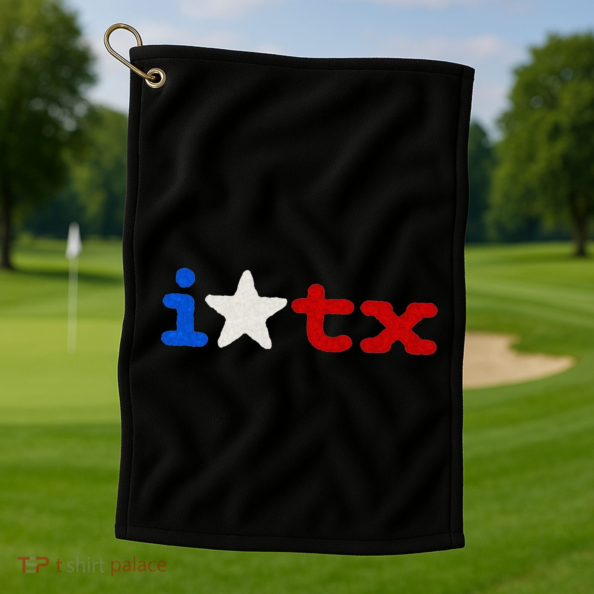 Cute Texas  I love Texas Real Proud Texan Golf Towel