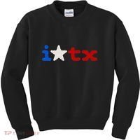Cute Texas  I love Texas Real Proud Texan Kids Sweatshirt thumb 0