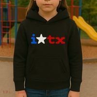 Cute Texas  I love Texas Real Proud Texan Kids Hoodie thumb 3