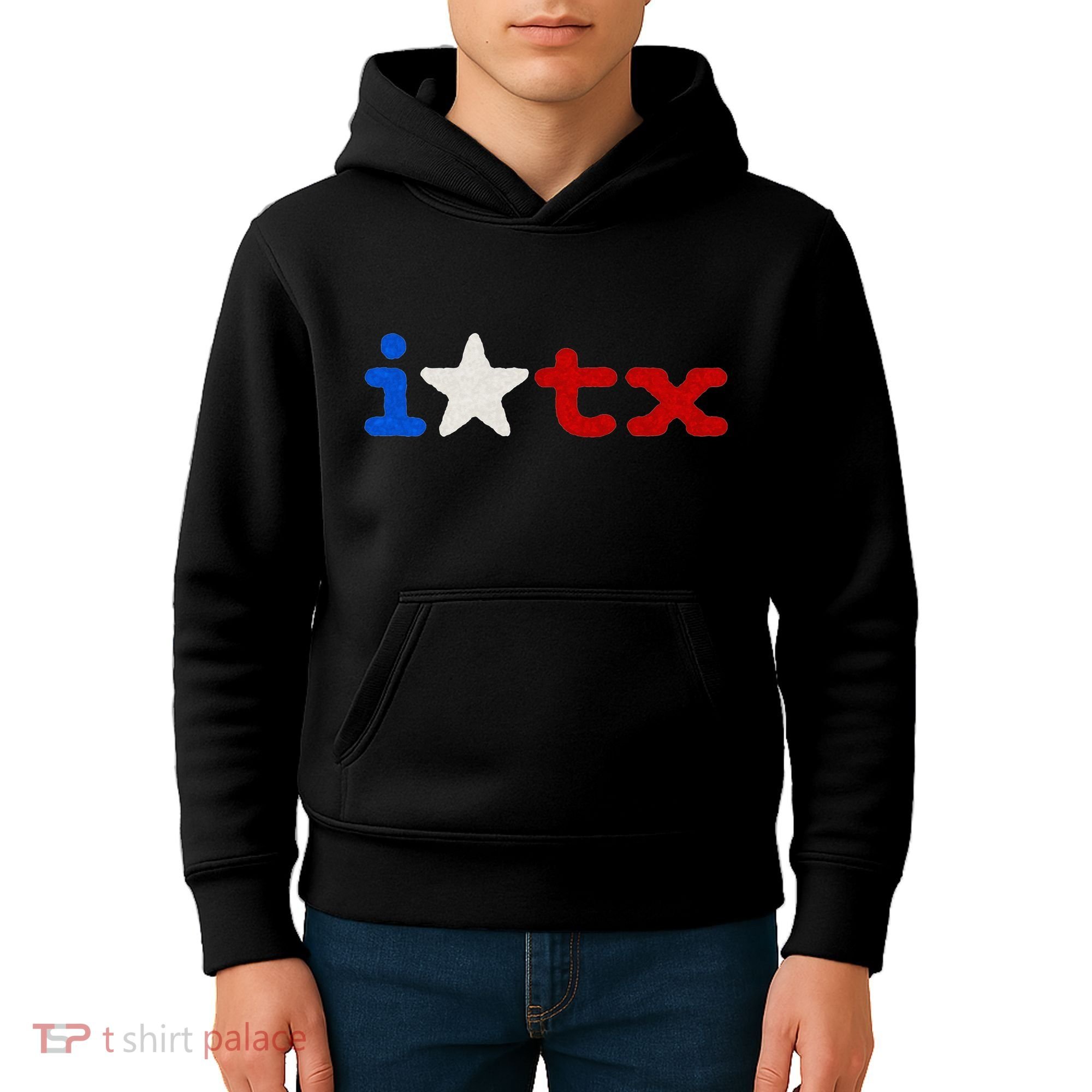 Cute Texas  I love Texas Real Proud Texan Kids Hoodie