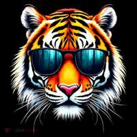 Cool Tiger In Sunglasses Graphic Tigers Coffee Mug thumb 5