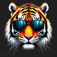 Cool Tiger In Sunglasses Graphic Tigers Beanie thumb 2