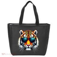 Cool Tiger In Sunglasses Graphic Tigers Tote Bag thumb 0
