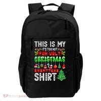 Christmas This Is My It's Too Hot For Ugly Xmas Sweaters Backpack thumb 0