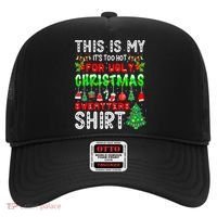 Christmas This Is My It's Too Hot For Ugly Xmas Sweaters Hat thumb 0