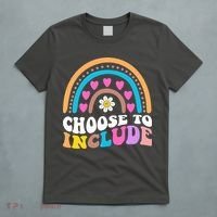 Choose To Include Colorful Rainbow T-Shirt thumb 5