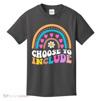 Choose To Include Colorful Rainbow Kids T-Shirt