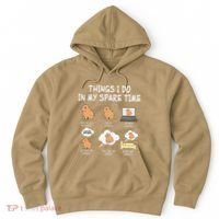 Capybara Things I Do In My Spare Time Funny Capybara Hoodie thumb 0