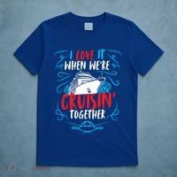 Cruisin Together I Cruise Ship Cruise Boat Cruise Gift T-Shirt thumb 5