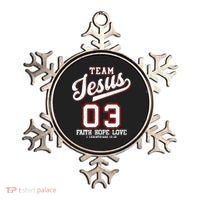 Christian Team Jesus 03 Faith Hope Love Ornament thumb 0