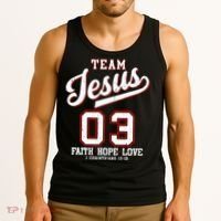 Christian Team Jesus 03 Faith Hope Love Tank Top thumb 3