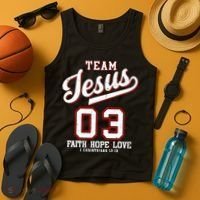 Christian Team Jesus 03 Faith Hope Love Tank Top thumb 4