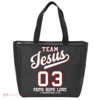 Christian Team Jesus 03 Faith Hope Love Tote Bag thumb 0