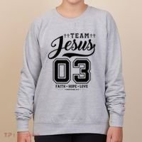 Christian Team Jesus 03 Faith Hope Love Women's Sweatshirt thumb 0