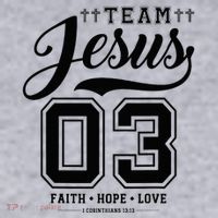 Christian Team Jesus 03 Faith Hope Love Women's Sweatshirt thumb 2
