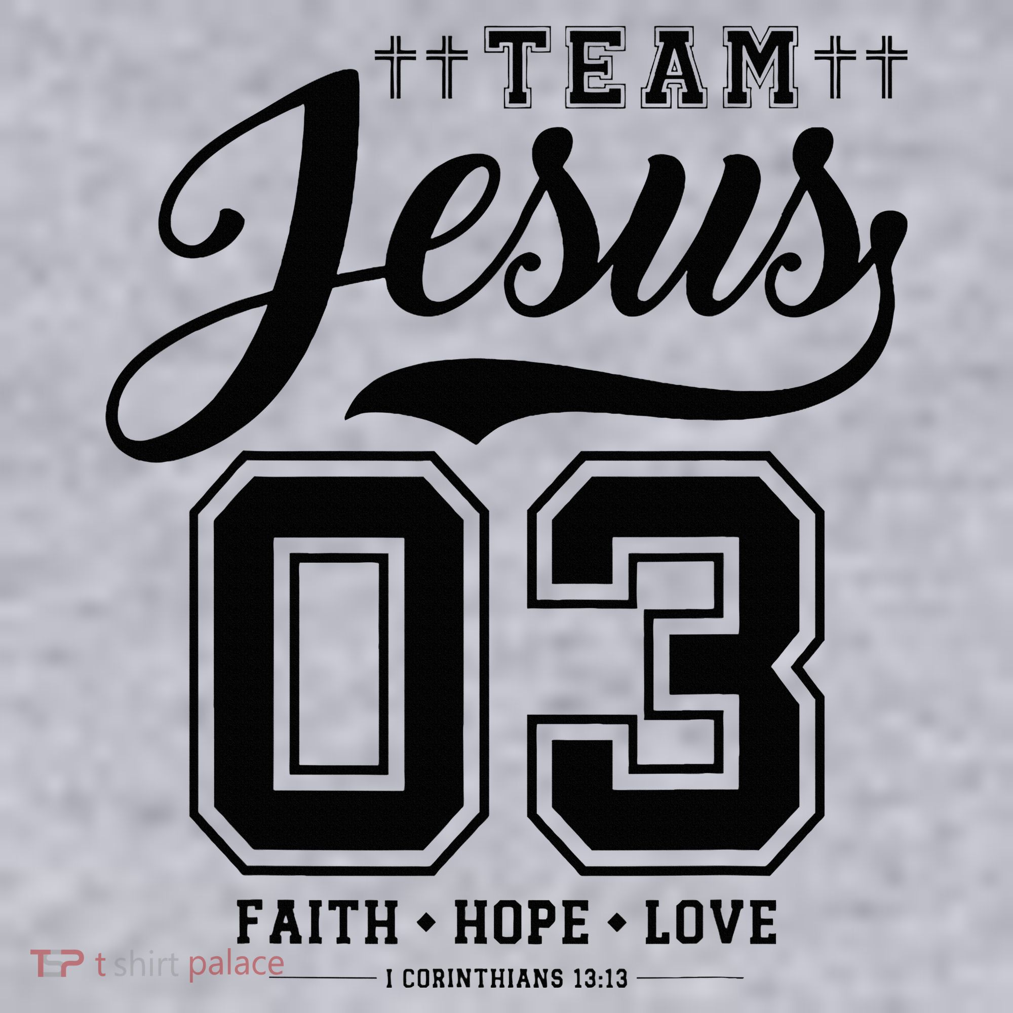Christian Team Jesus 03 Faith Hope Love Women's Sweatshirt