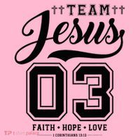 Christian Team Jesus 03 Faith Hope Love Coaster thumb 2