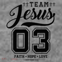 Christian Team Jesus 03 Faith Hope Love Toddler Hoodie thumb 2