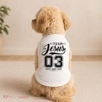 Christian Team Jesus 03 Faith Hope Love Doggie Tank thumb 2